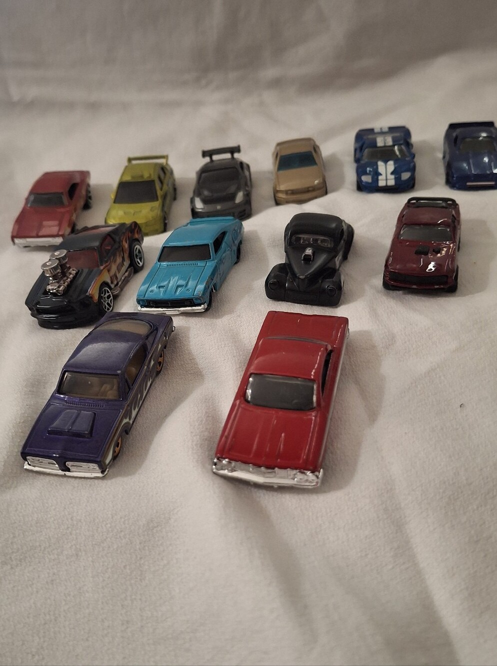 Vintage Hot Wheels Diecast Car Lot Of 12 Nostalgia Goth Sleek Spectraflame